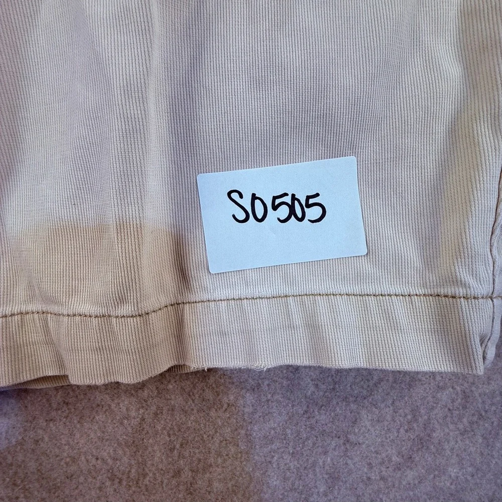 Tommy Bahama Mens Boracay Corduroy Shorts Khaki Tan Size 38 Cotton Blend Casual
